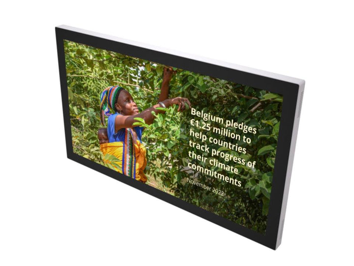 32" - 65" Touch Screen Wall Mountable Digital Signage Horizontal Orientation