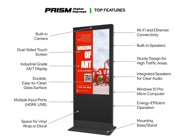 Mega Dual Indoor Digital Signage